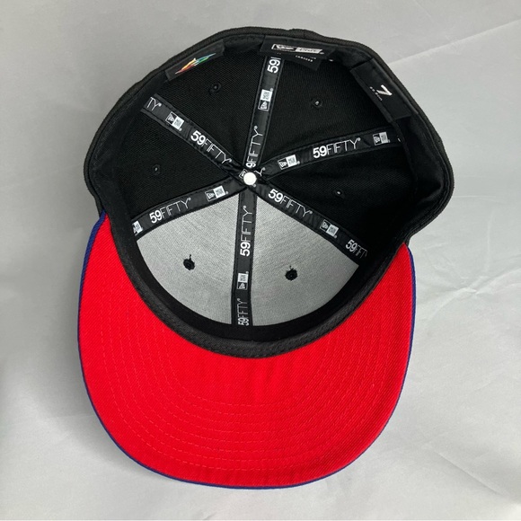 New Era Dominican Republic Two Tone World Baseball Classic Fitted Hat Size 7 - Picture 6 of 7